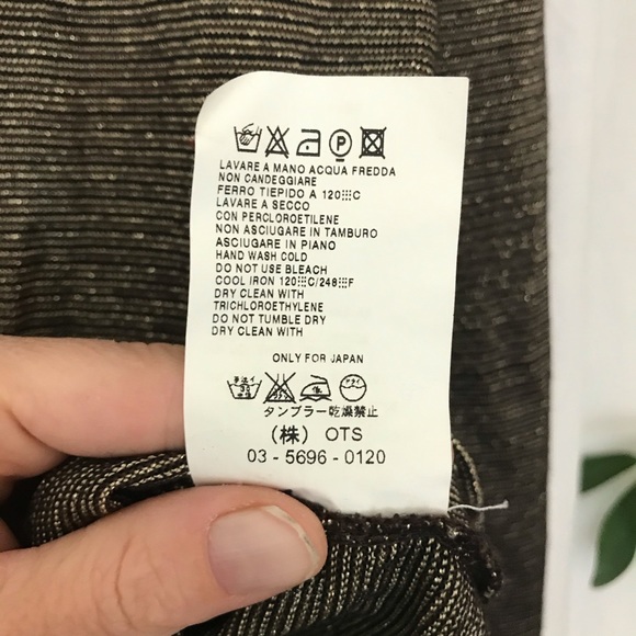 MaxMara Weekend Holt Renfrew gold thread top - Picture 6 of 6